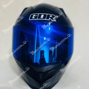 Blue Visor ( No Helmet )