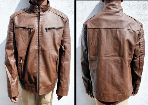 Synthetic  Leather Coffee Brown