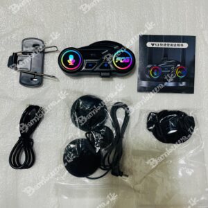 Y 13 Helmet Intercom System ( Bluetooth Headphones )