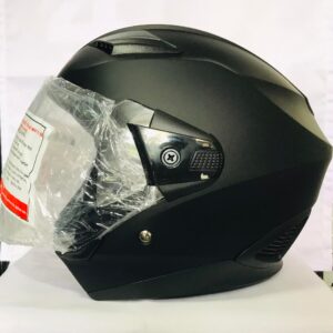 U P2 Challenger Matt Black Dual Visor