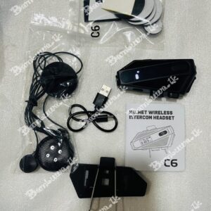 C6 Helmet Bluetooth Headphones ( Intercom System )