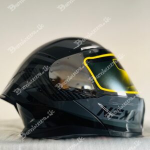 Nexx Black Grey FlipUp Helmet
