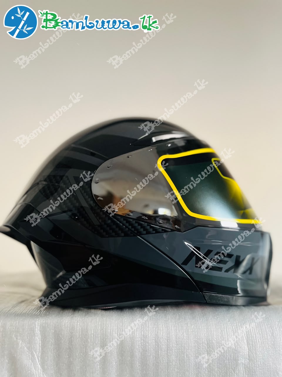 Nexx Black Grey FlipUp Helmet