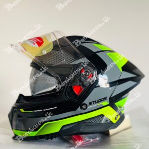 Studds Helios Neon Green Dual D1