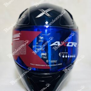 Dark Blue Night Vision Visor Only ( No Helmet )