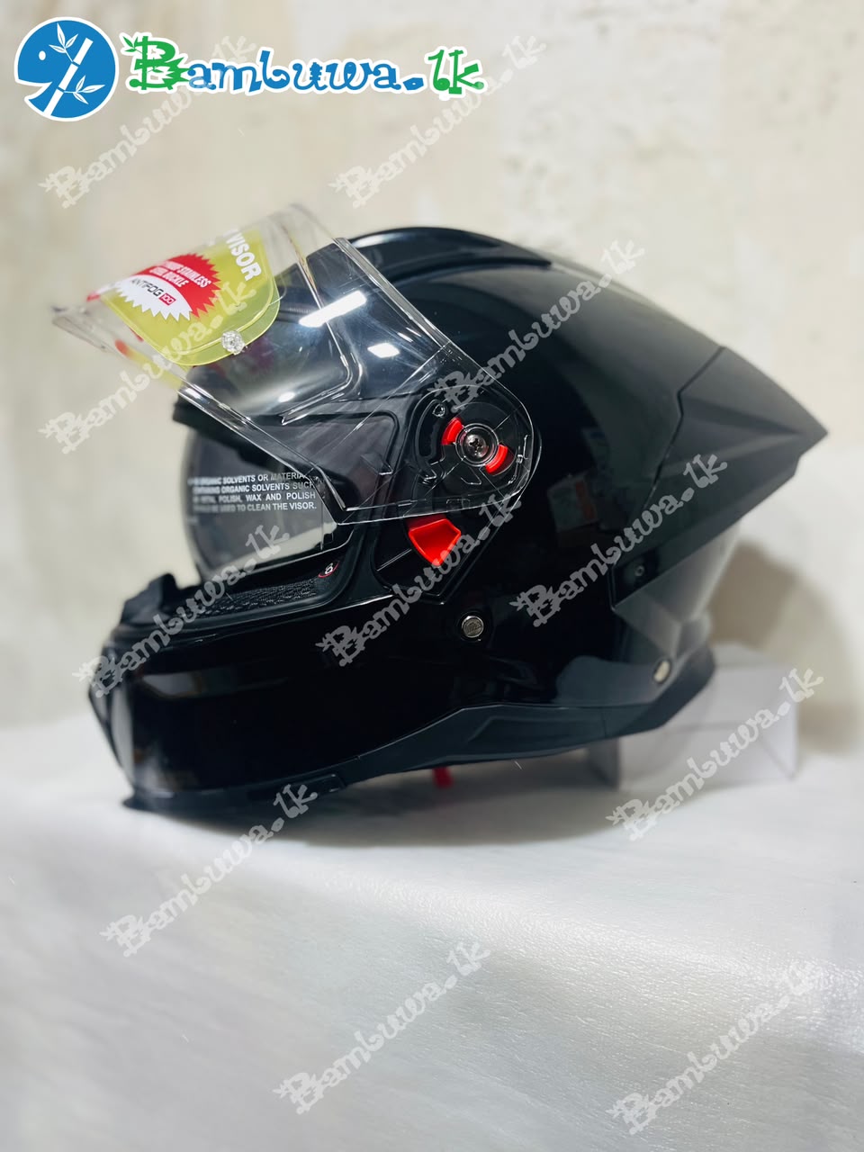 Studds Helios Black Shine Dual